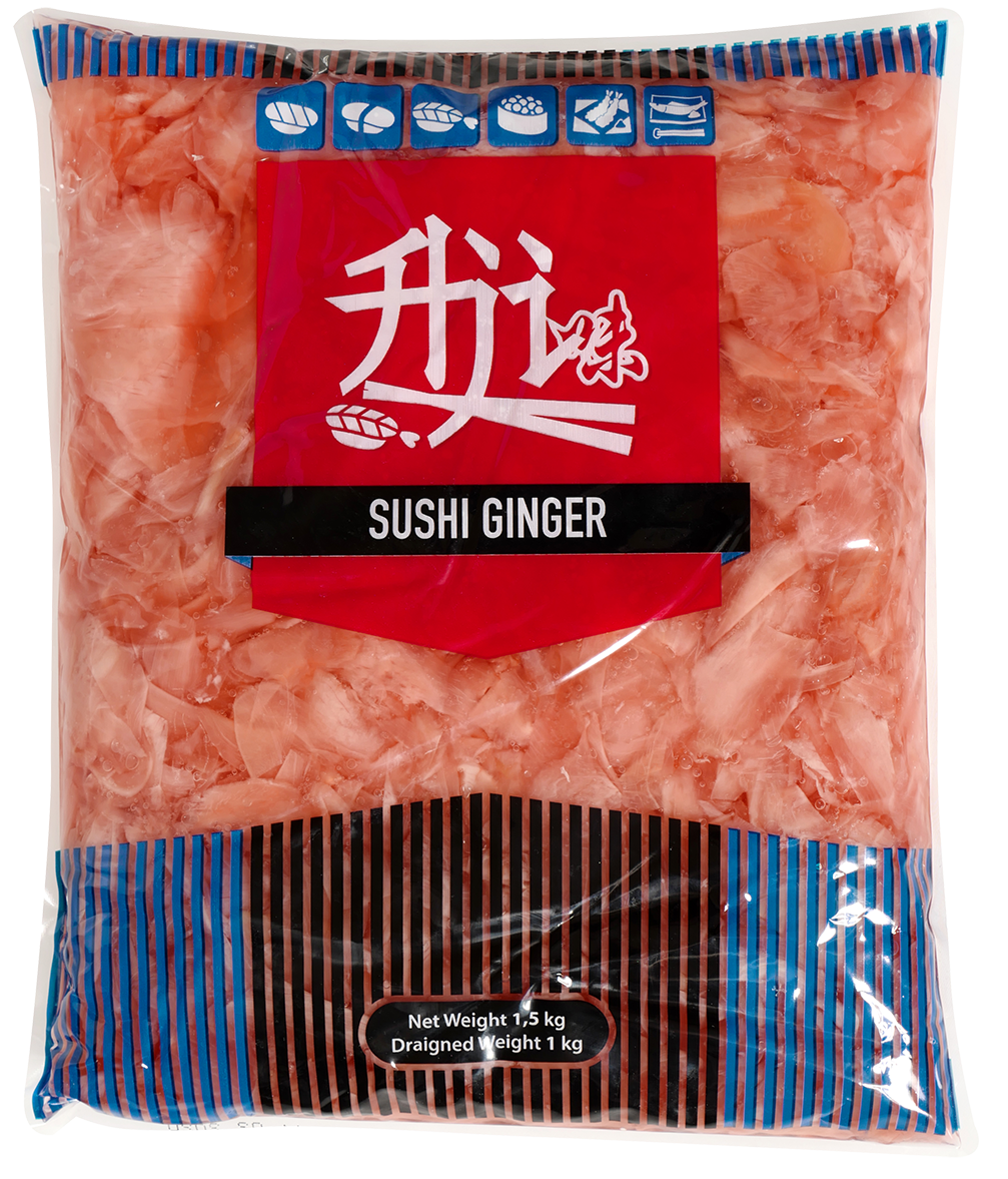 AJI Pink Sushi Ginger 1kg