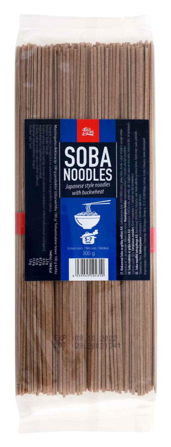 AJI Soba Noodles with Buckwheat Flour 300g